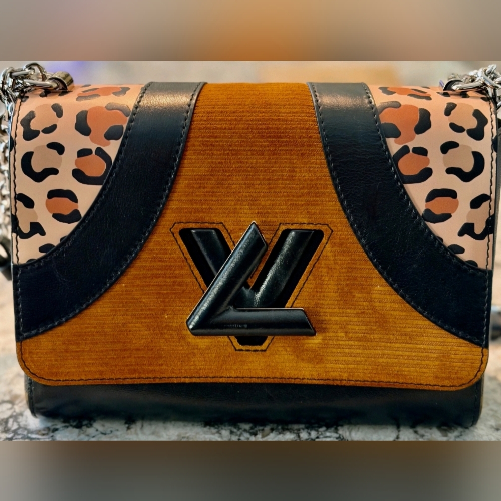 Louis Vuitton Wild Marron Limited Edition Twist Lock Authentic